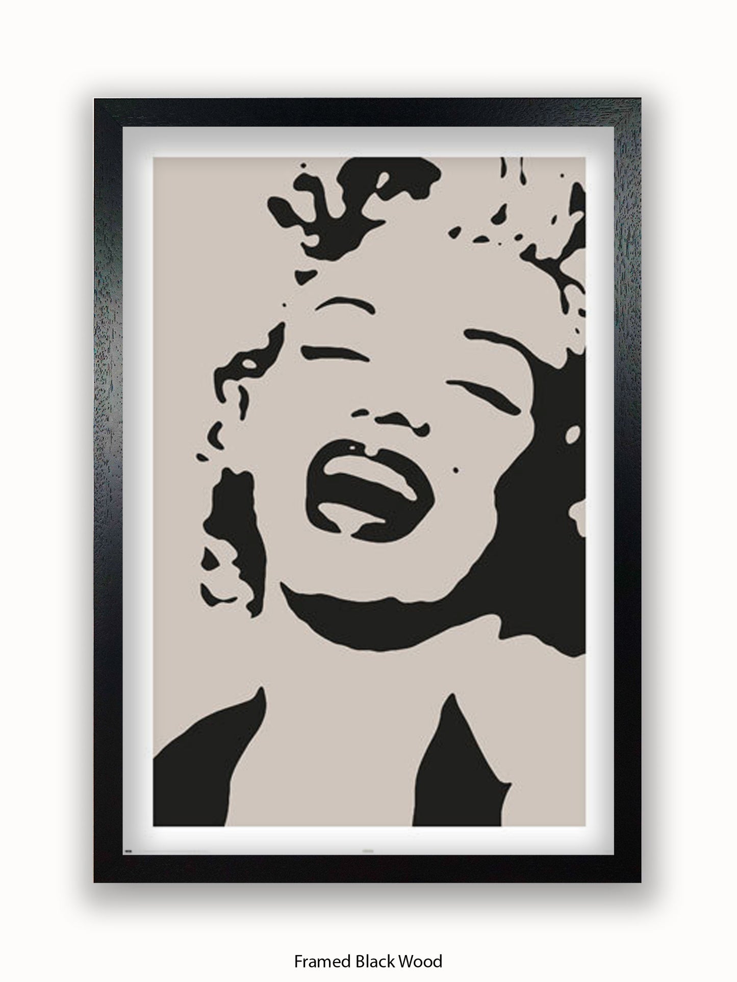 Marilyn  Monroe  Stencil Poster (Copy)