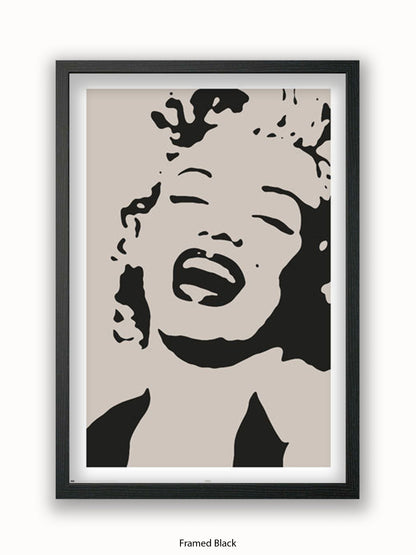 Marilyn  Monroe  Stencil Poster (Copy)
