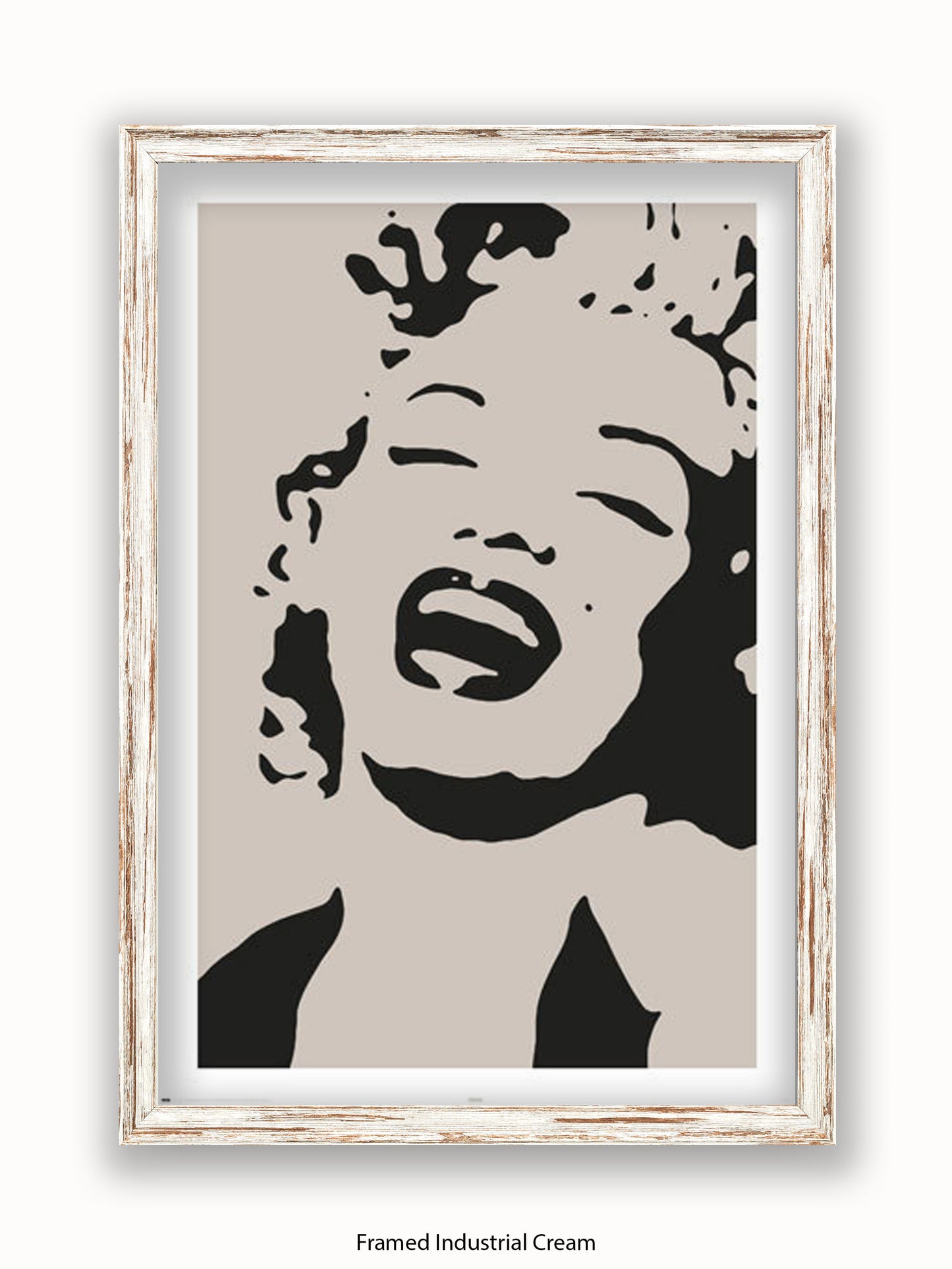 Marilyn  Monroe  Stencil Poster