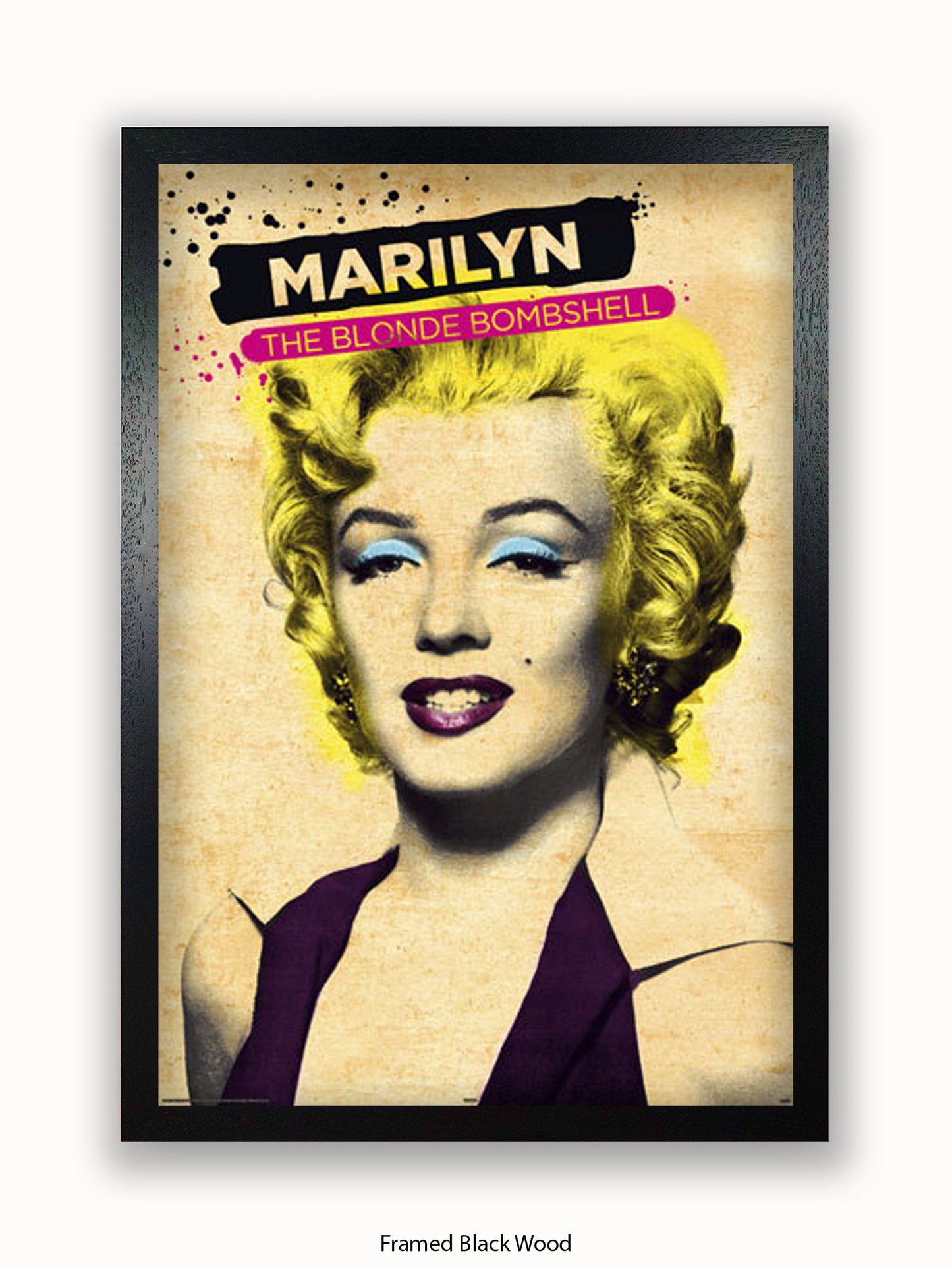 Marilyn  Monroe  Blonde  Bombshell Poster