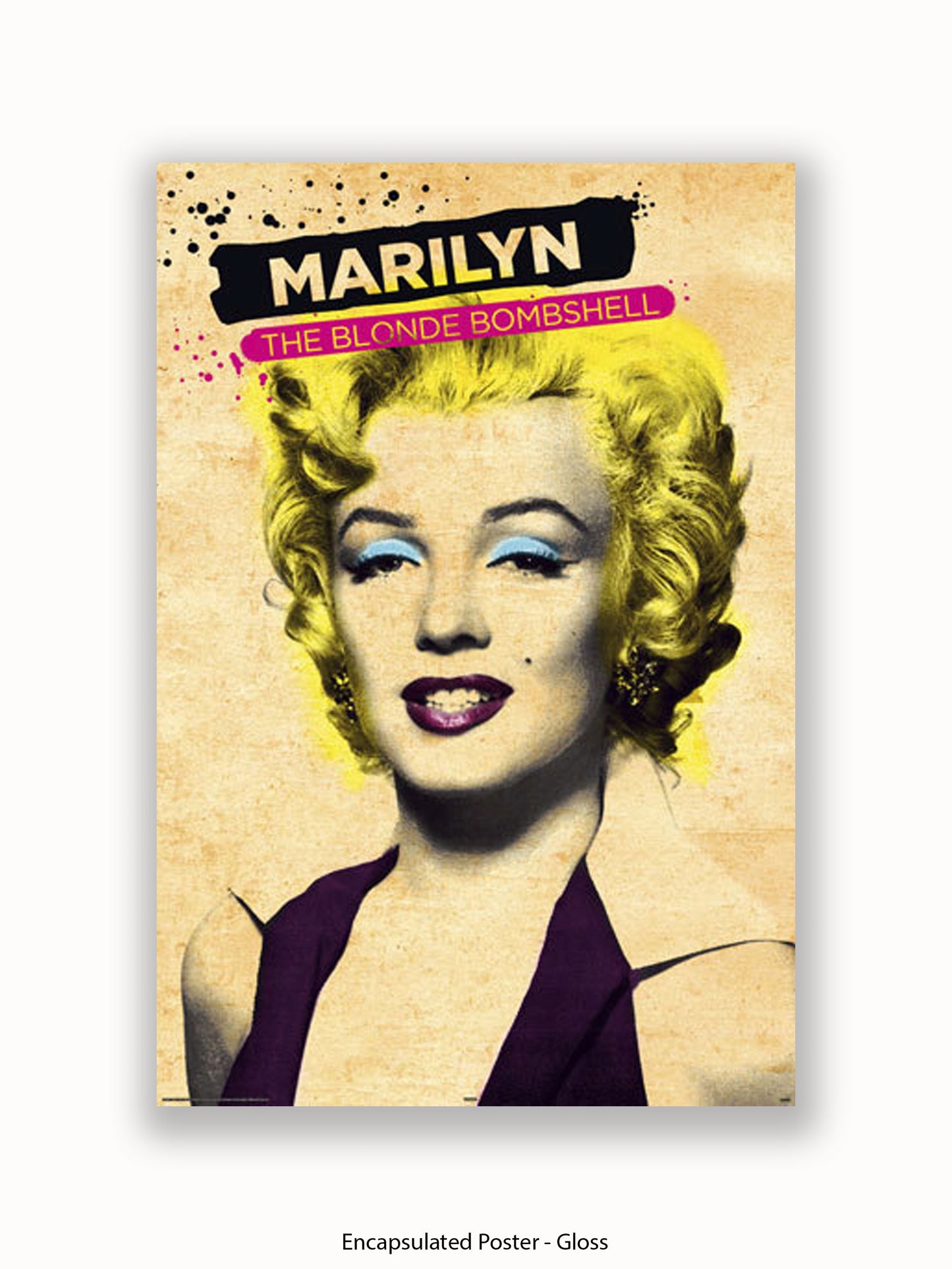 Marilyn  Monroe  Blonde  Bombshell Poster
