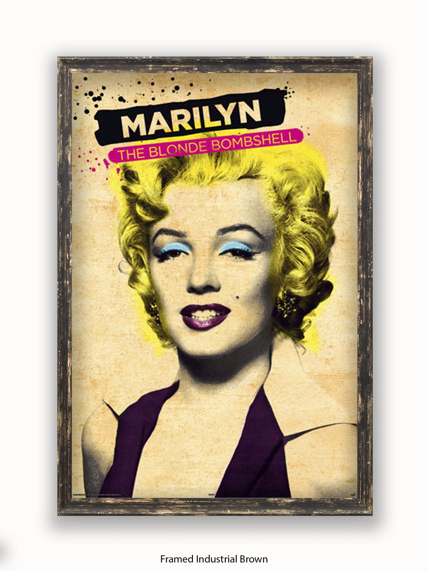 Marilyn  Monroe  Blonde  Bombshell Poster