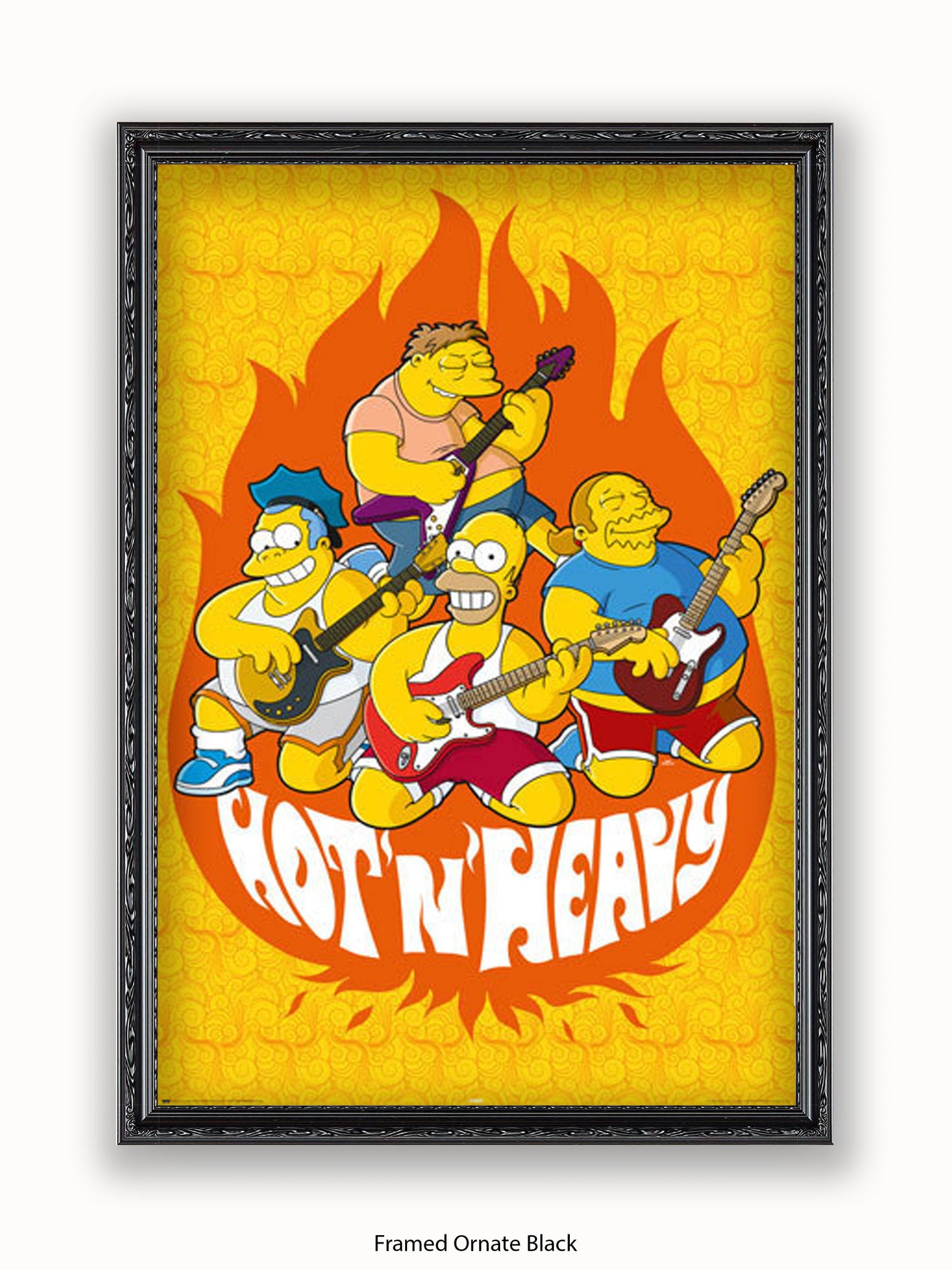 Simpsons  Hot  &  Heavy Poster