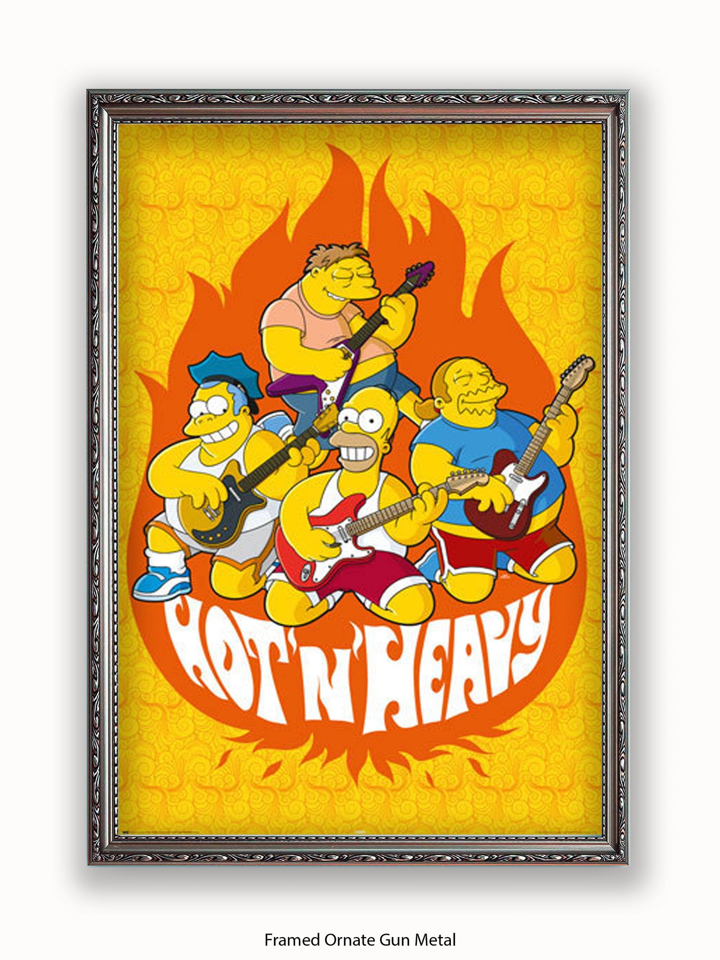 Simpsons  Hot  &  Heavy Poster