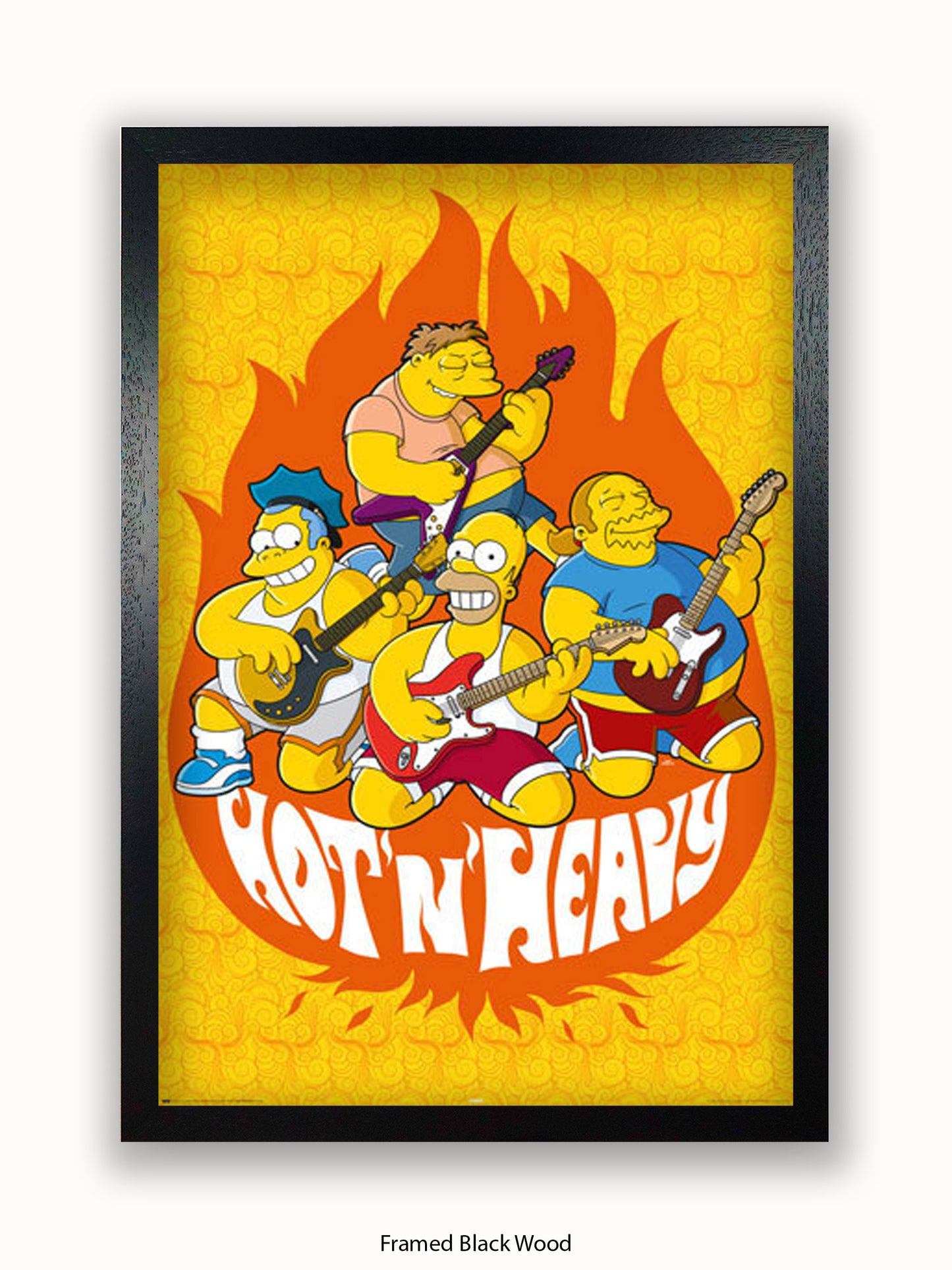 Simpsons  Hot  &  Heavy Poster