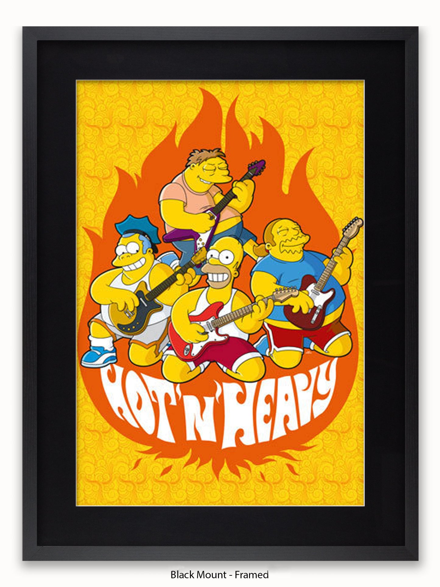 Simpsons  Hot  &  Heavy Poster