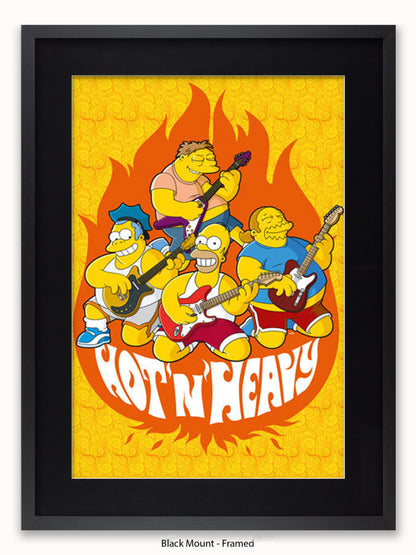 Simpsons  Hot  &  Heavy Poster