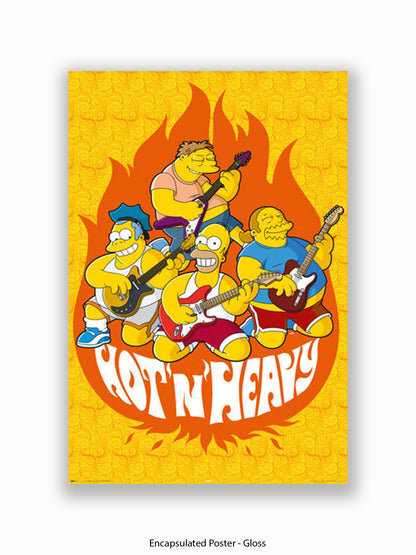 Simpsons  Hot  &  Heavy Poster
