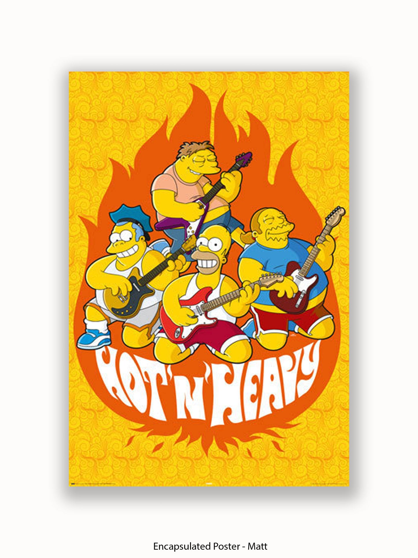 Simpsons  Hot  &  Heavy Poster