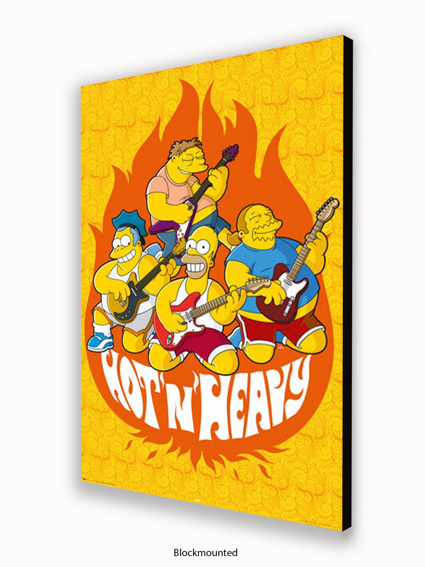 Simpsons  Hot  &  Heavy Poster