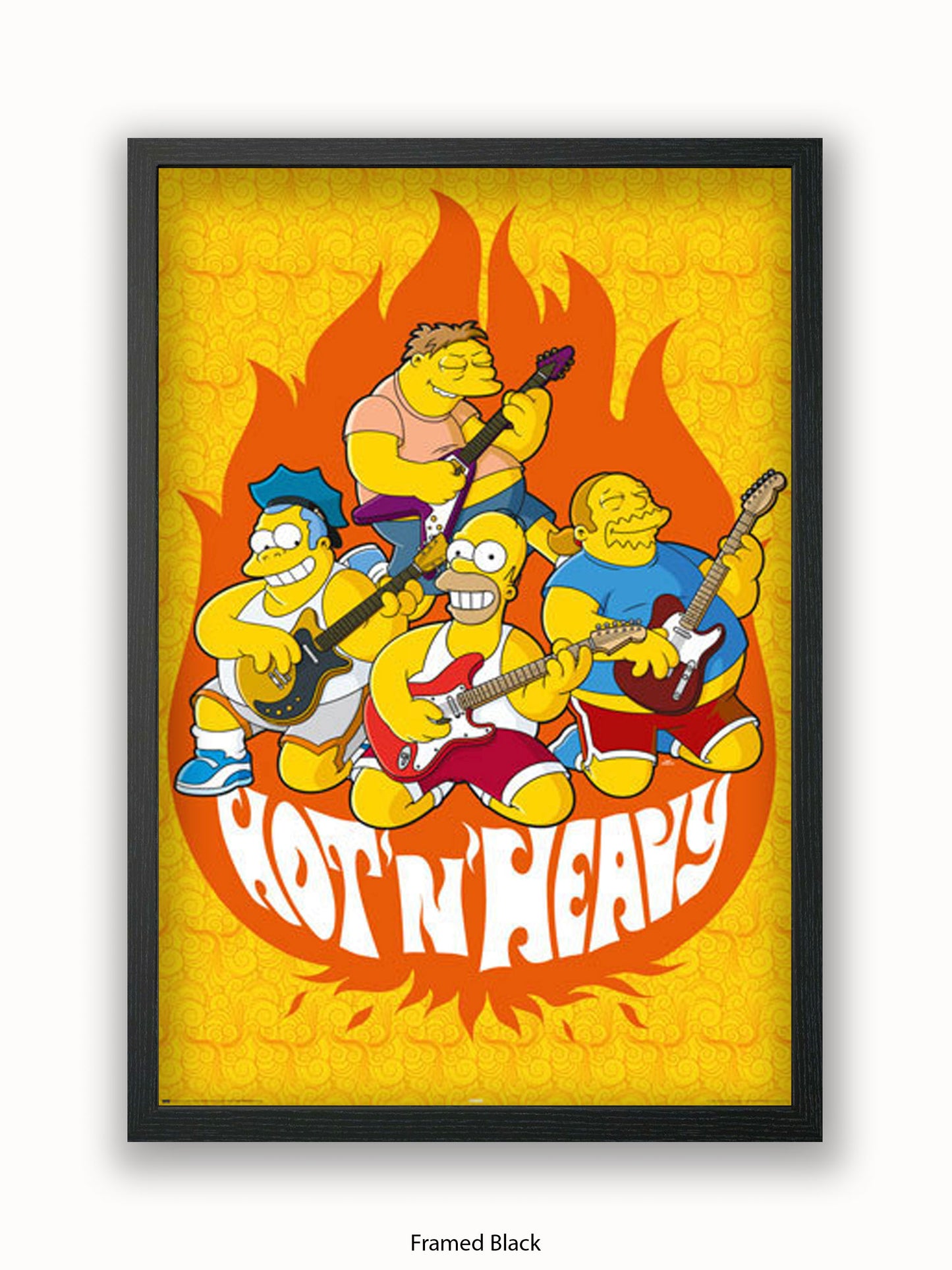Simpsons  Hot  &  Heavy Poster
