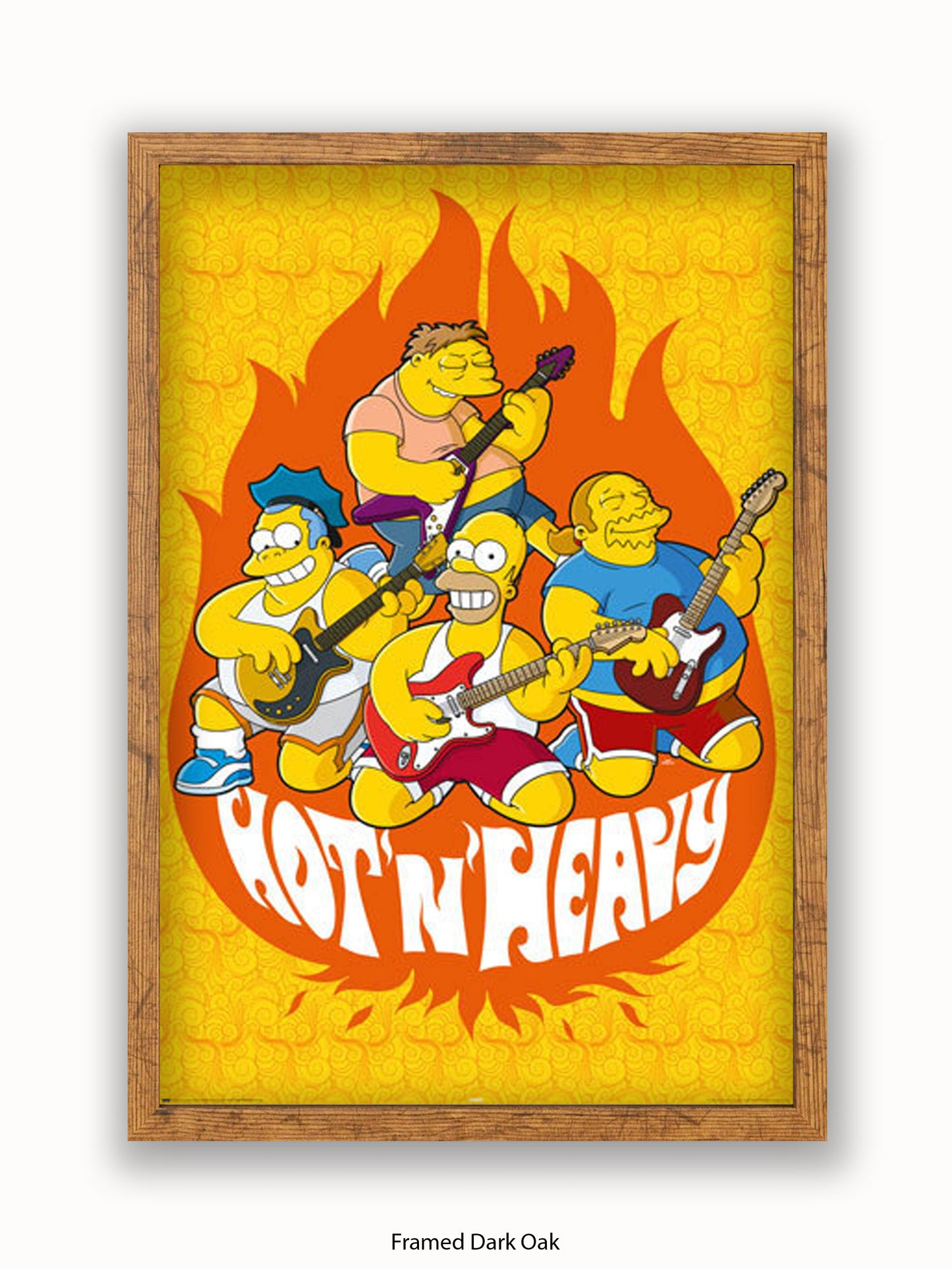 Simpsons  Hot  &  Heavy Poster