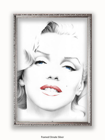 Marilyn  Monroe  Sketch Poster