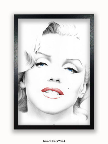 Marilyn  Monroe  Sketch Poster