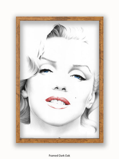 Marilyn  Monroe  Sketch Poster
