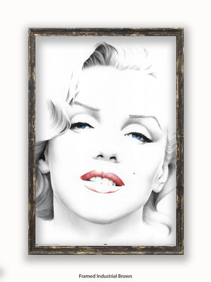 Marilyn  Monroe  Sketch Poster