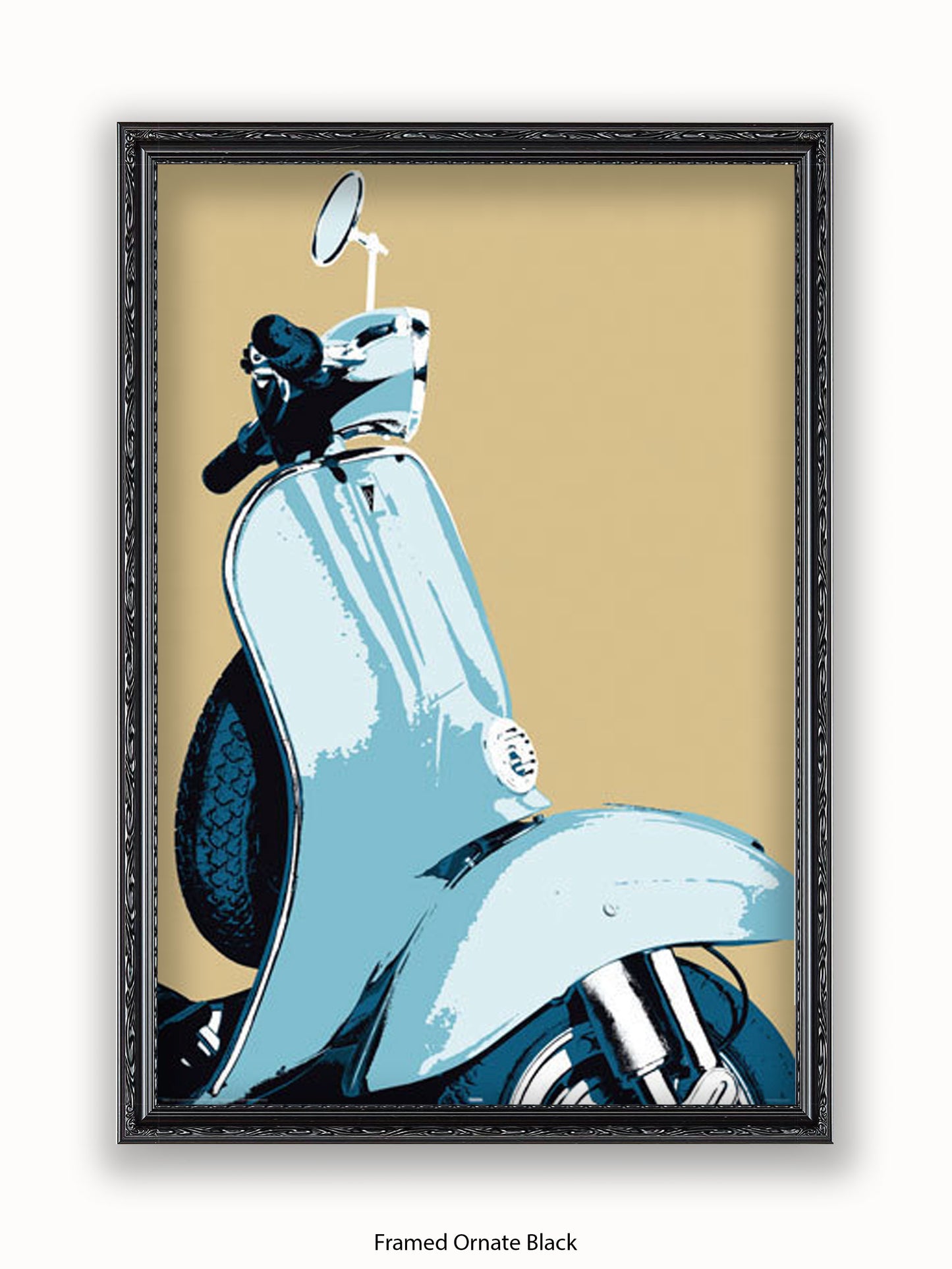 Scooter Pop Art Poster