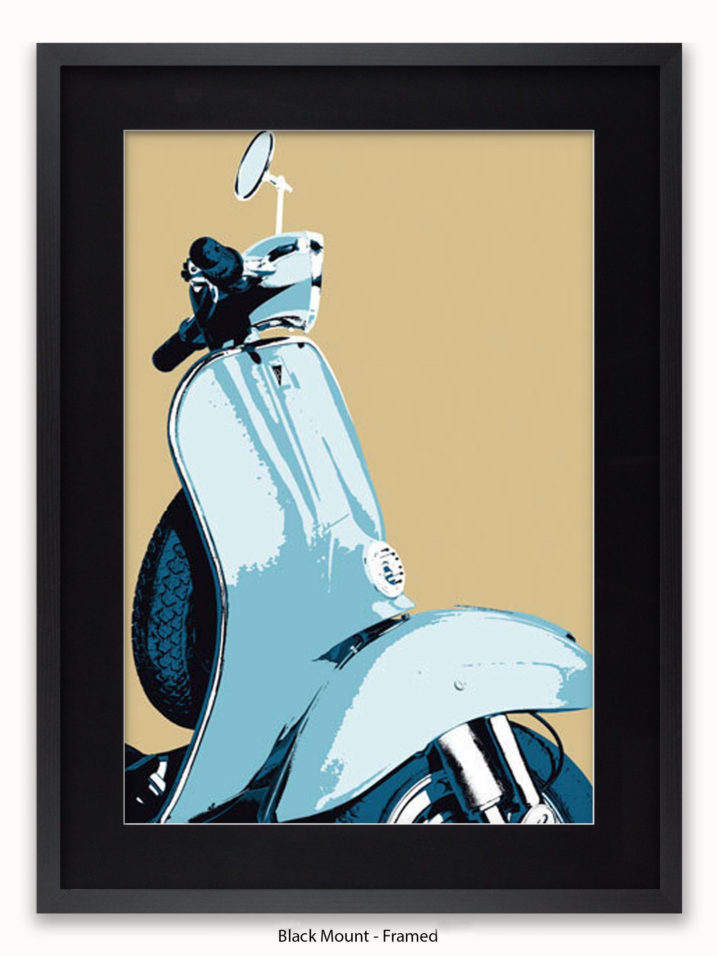 Scooter Pop Art Poster