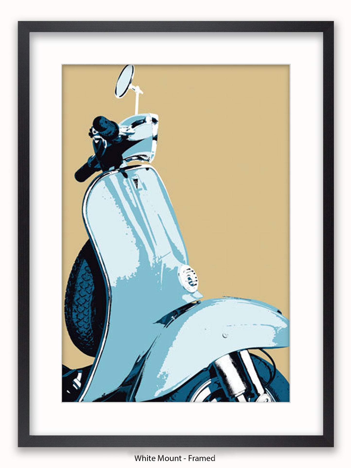 Scooter Pop Art Poster