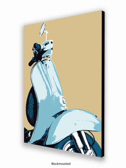 Scooter Pop Art Poster