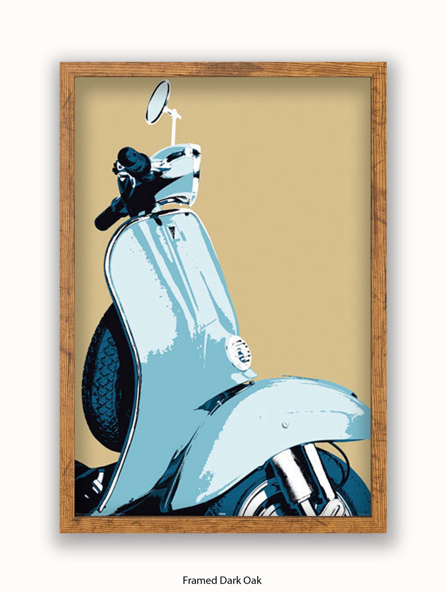 Scooter Pop Art Poster