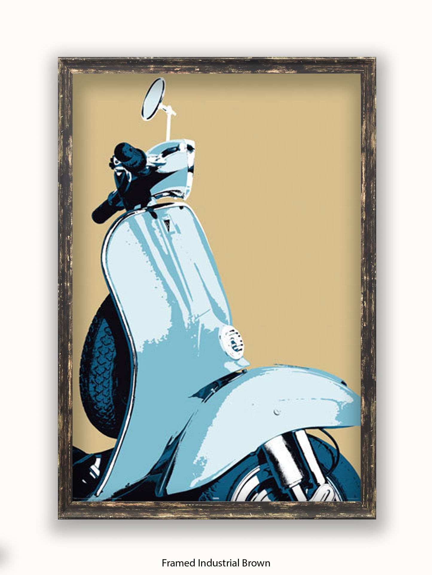 Scooter Pop Art Poster