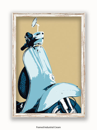 Scooter Pop Art Poster