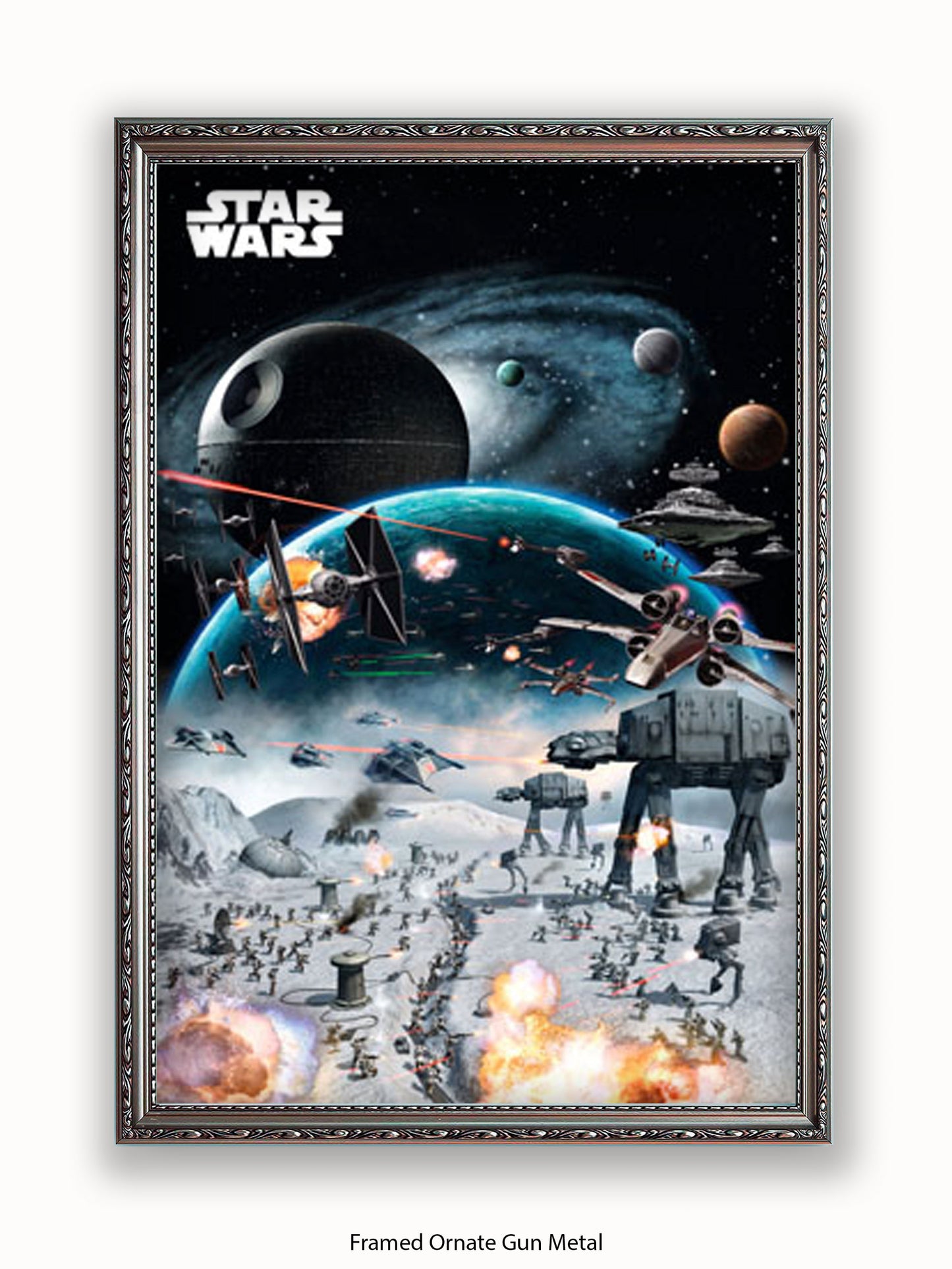 Star Wars Battle Poster