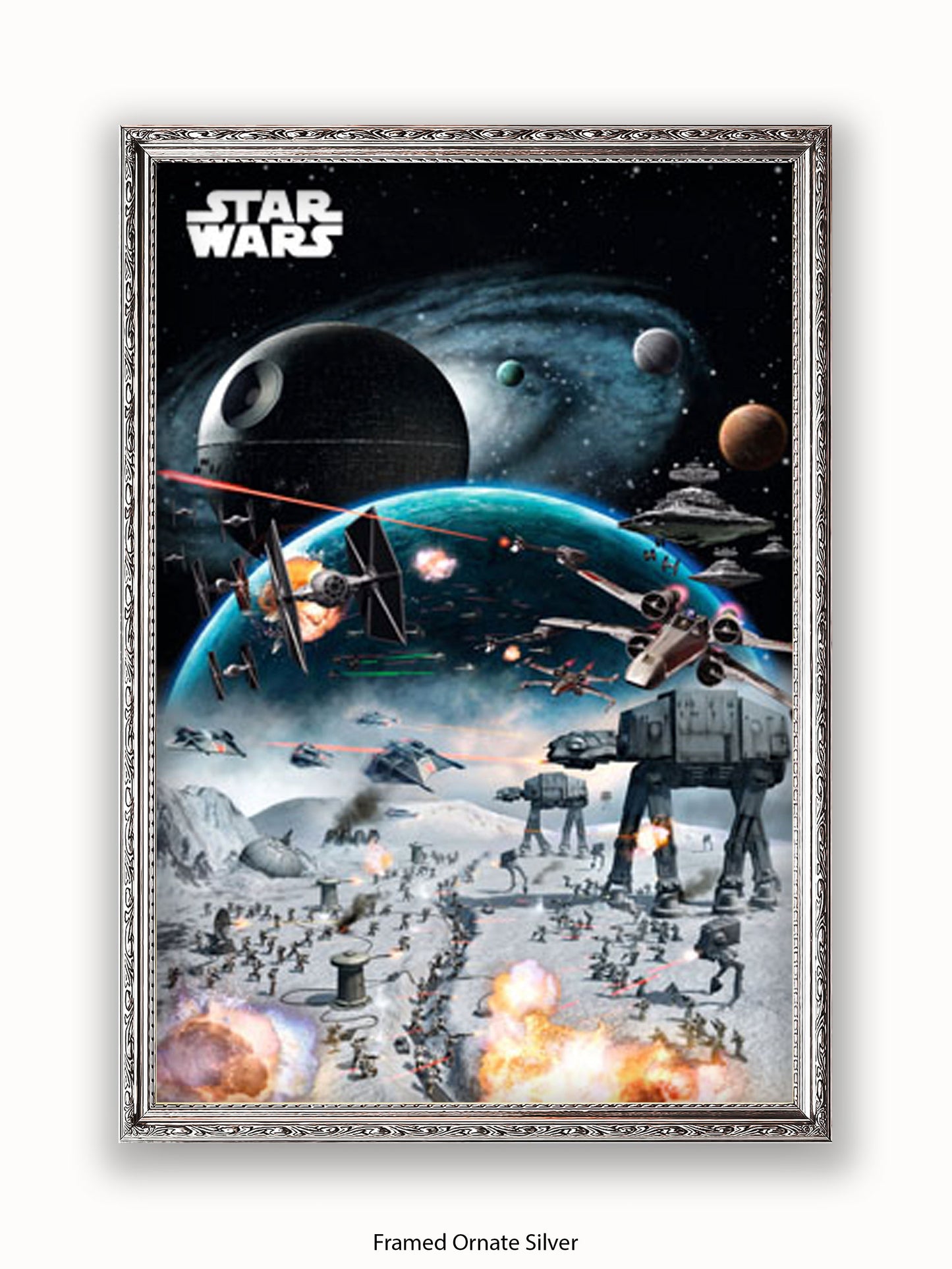 Star Wars Battle Poster