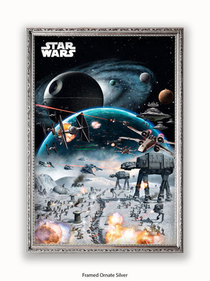 Star Wars Battle Poster