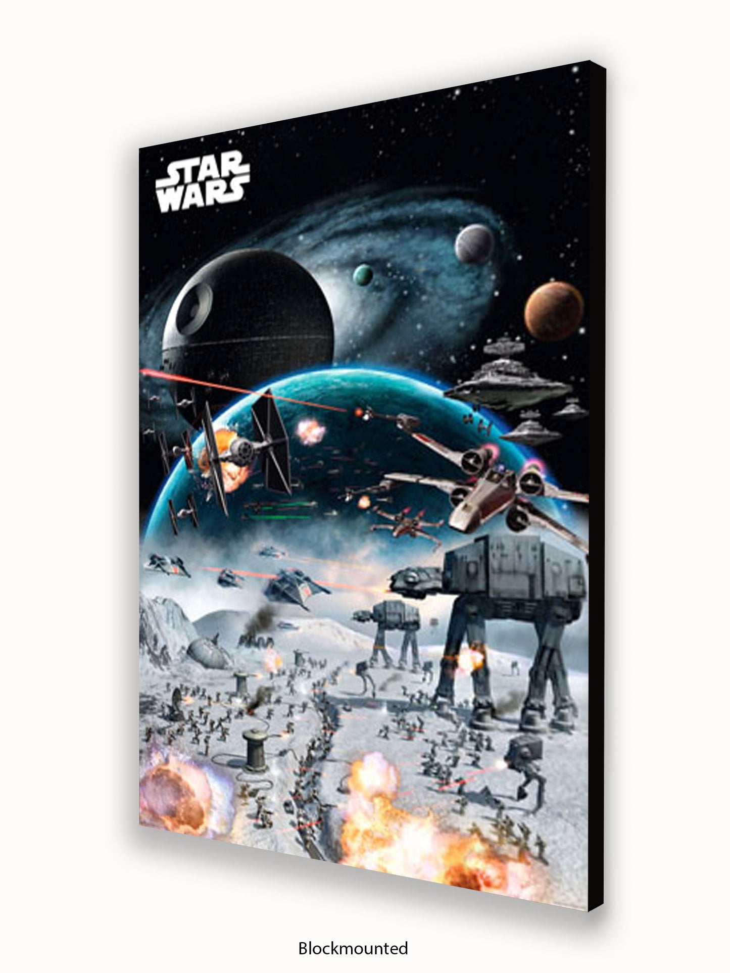 Star Wars Battle Poster