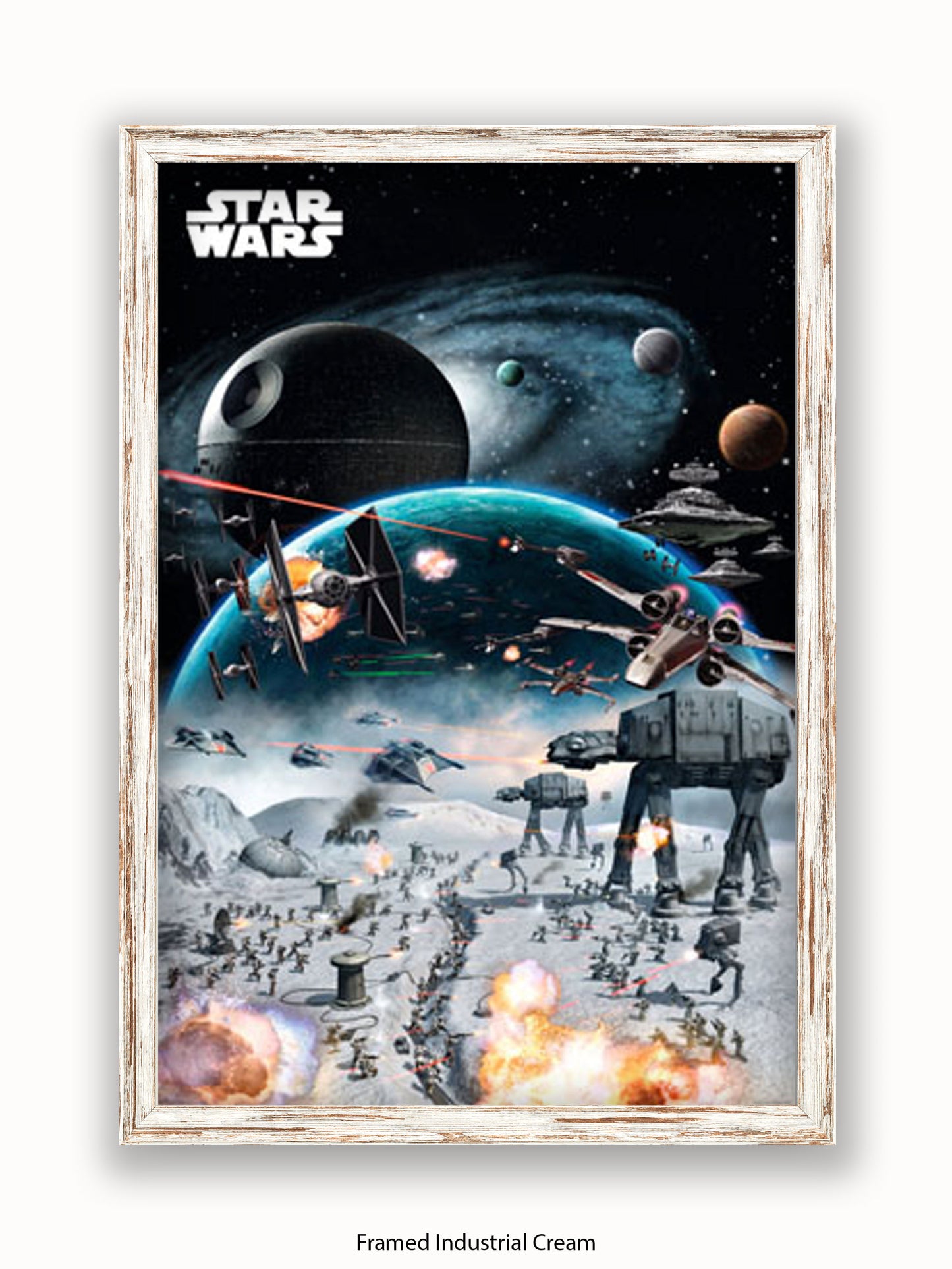 Star Wars Battle Poster