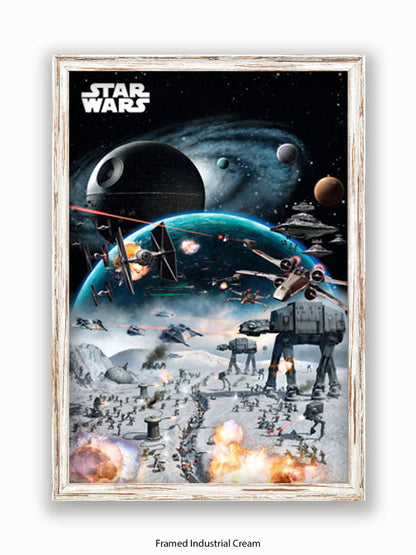 Star Wars Battle Poster