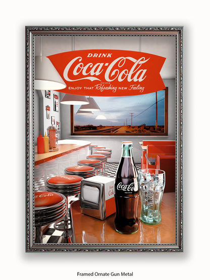 Coca Cola Diner Poster