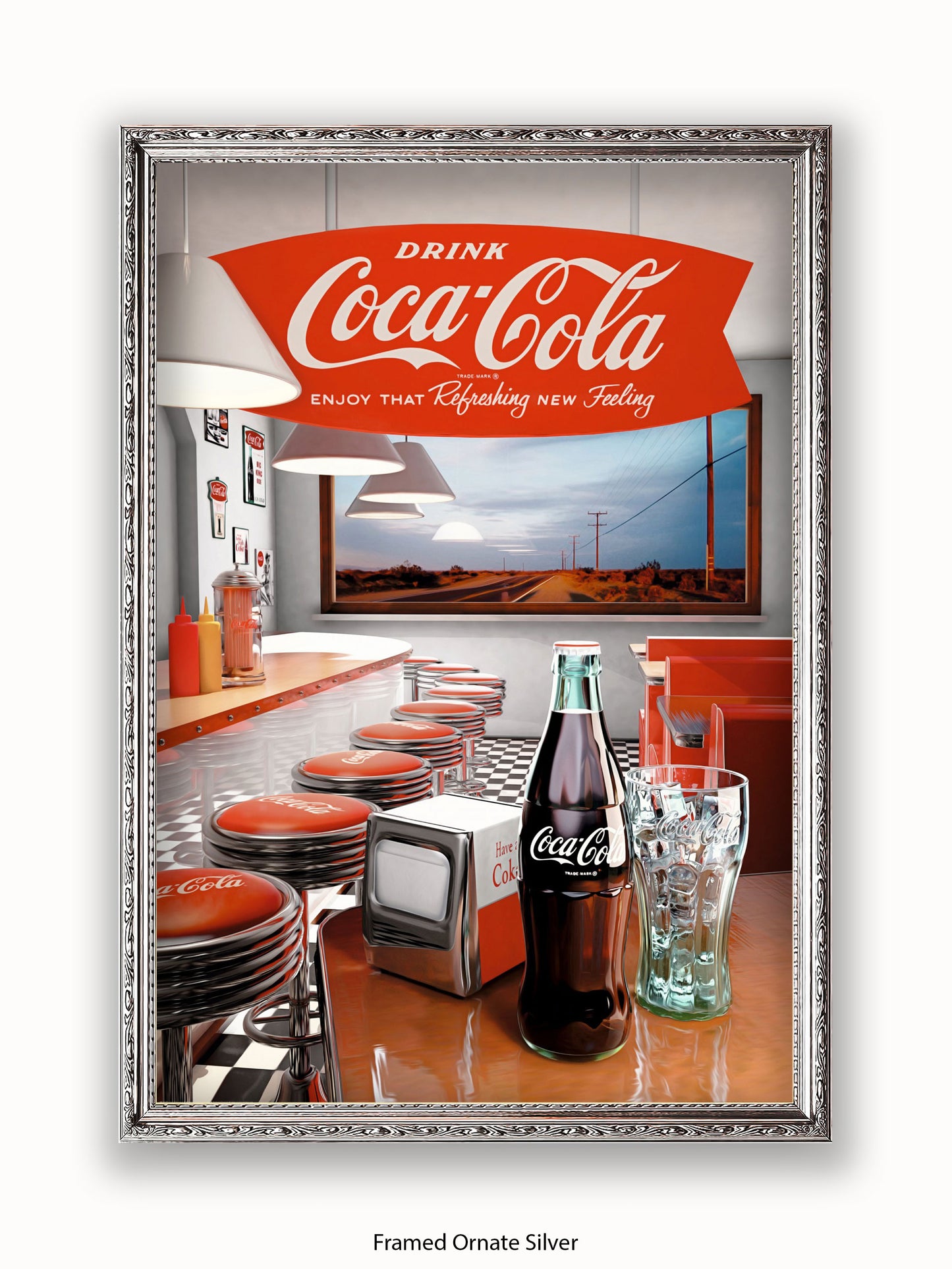 Coca Cola Diner Poster