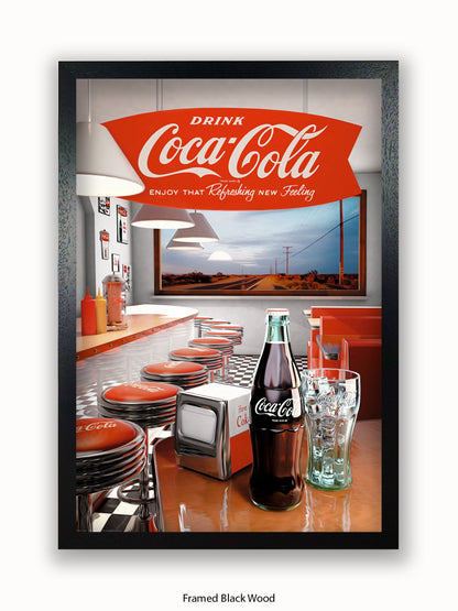 Coca Cola Diner Poster