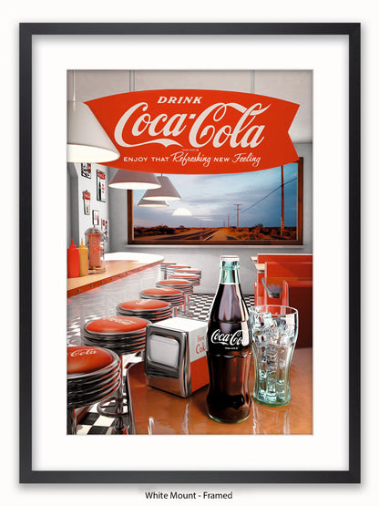 Coca Cola Diner Poster