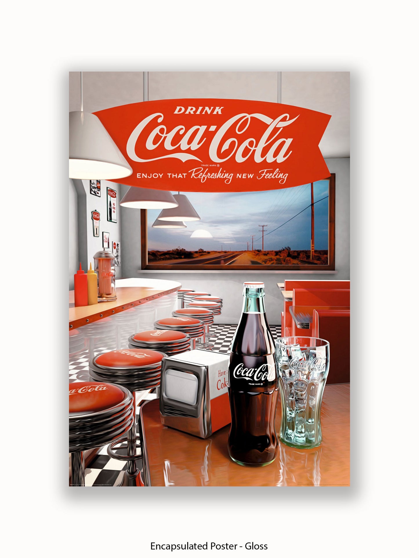 Coca Cola Diner Poster