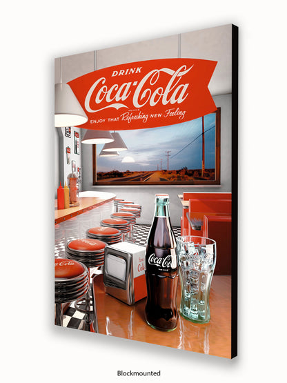 Coca Cola Diner Poster