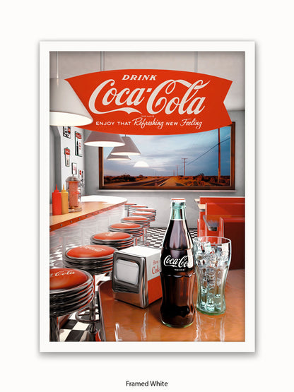 Coca Cola Diner Poster