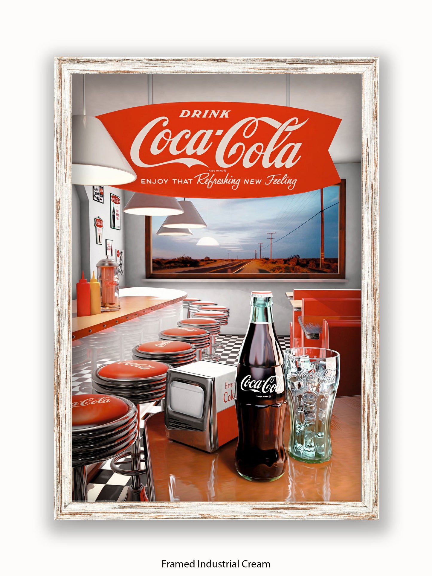 Coca Cola Diner Poster