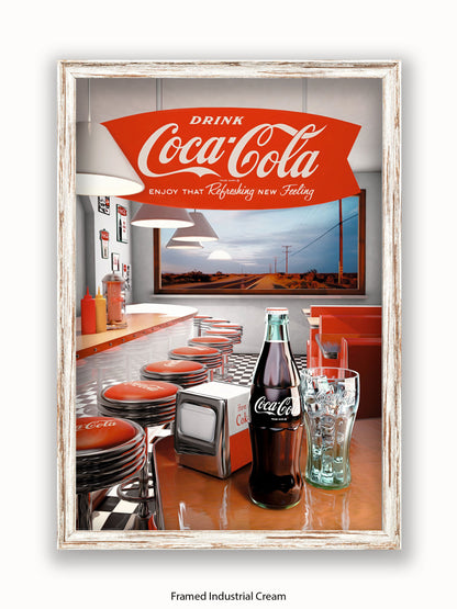 Coca Cola Diner Poster