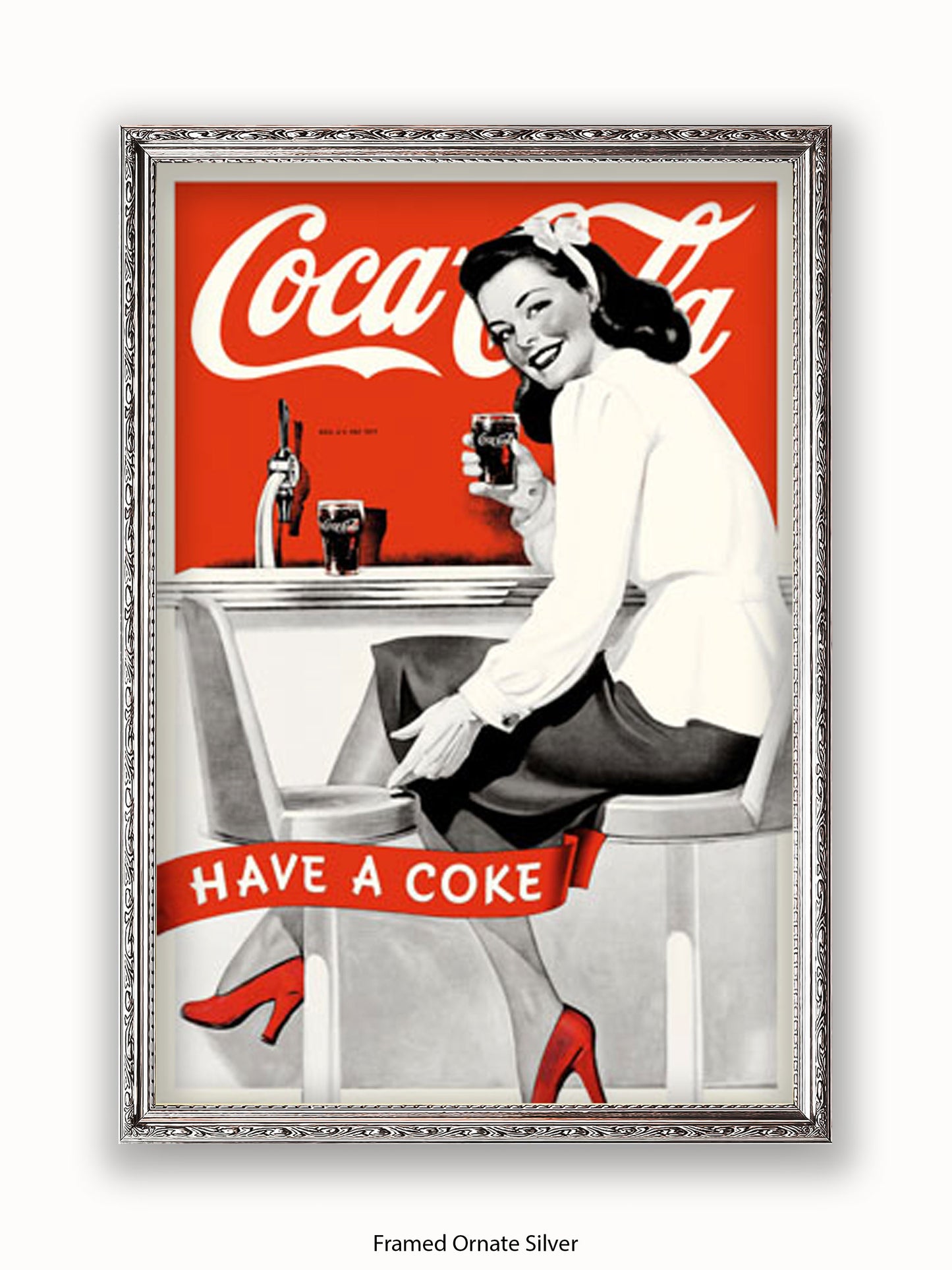 Coca Cola Girl Have A Coke Poster