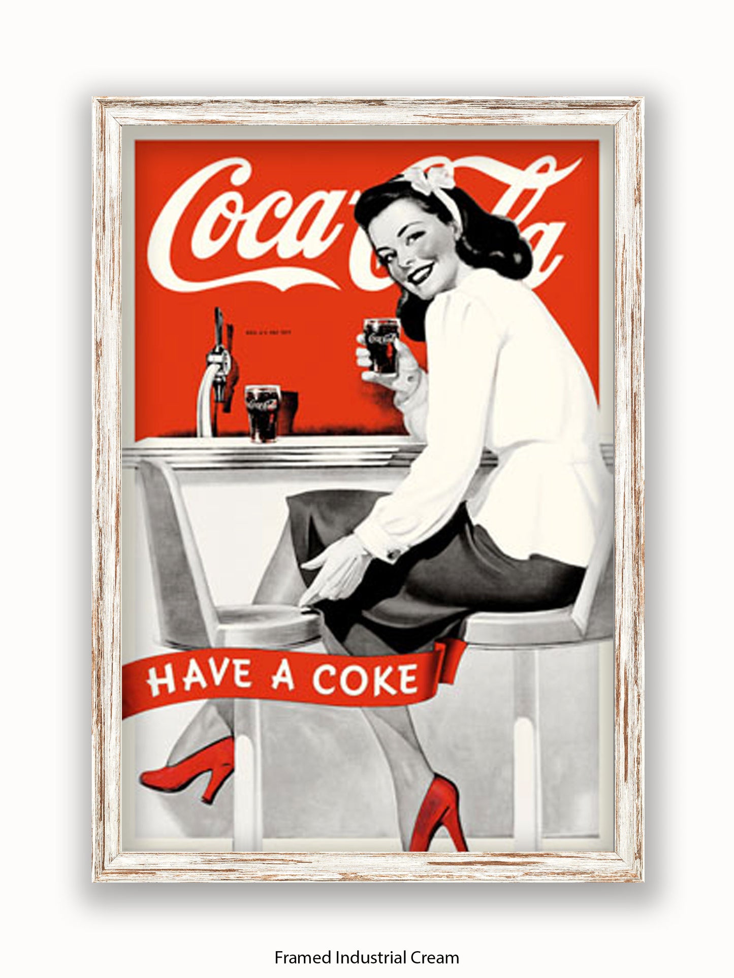Coca Cola Girl Have A Coke Poster