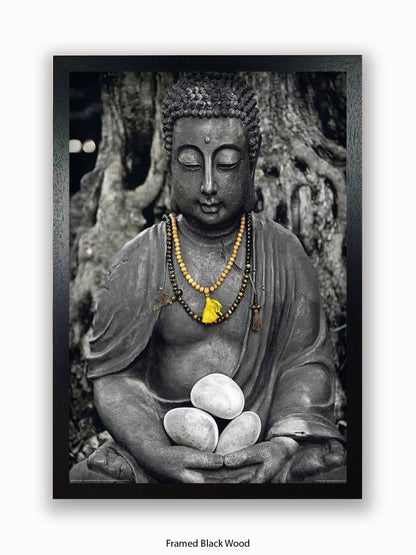 Buddha Stone Poster
