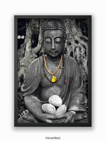 Buddha Stone Poster