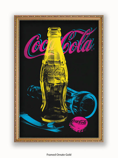 Coca Cola Black Light Poster