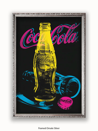 Coca Cola Black Light Poster