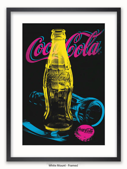 Coca Cola Black Light Poster