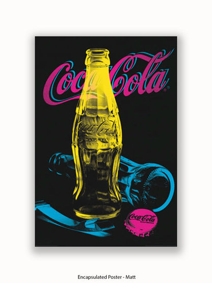 Coca Cola Black Light Poster
